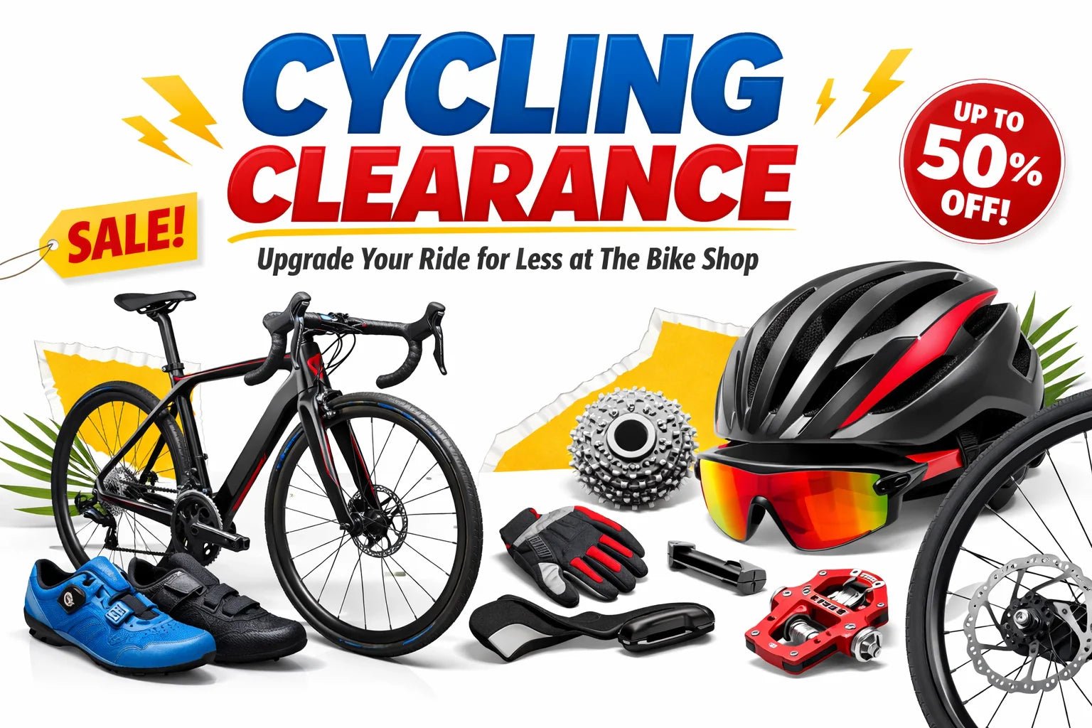 Cycling Clearance: Upgrade Your Ride for Less at The Bike Shop - liquidation.store