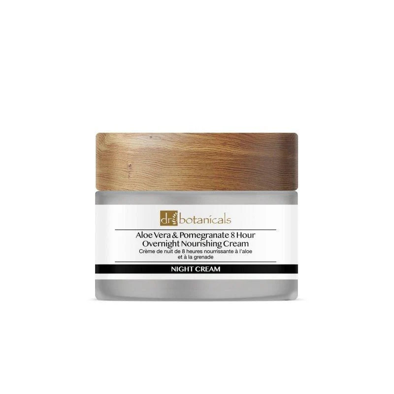 Dr Botanicals Aloe Vera And Pomegranate Overnight Nourishing Cream 50ml