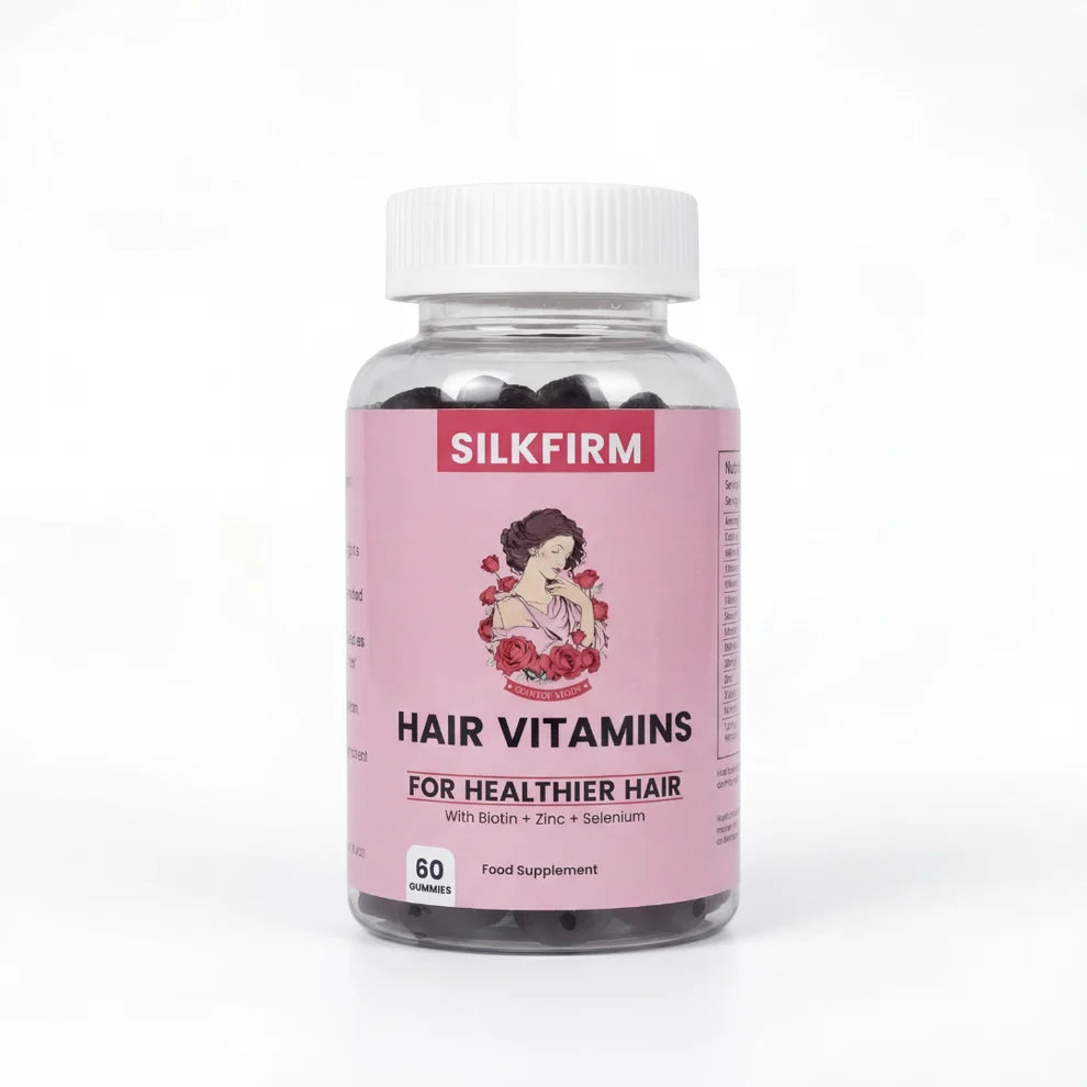 Silkfirm Hair Vitamins Gummies - Watermelon Flavour (60 Gummies)