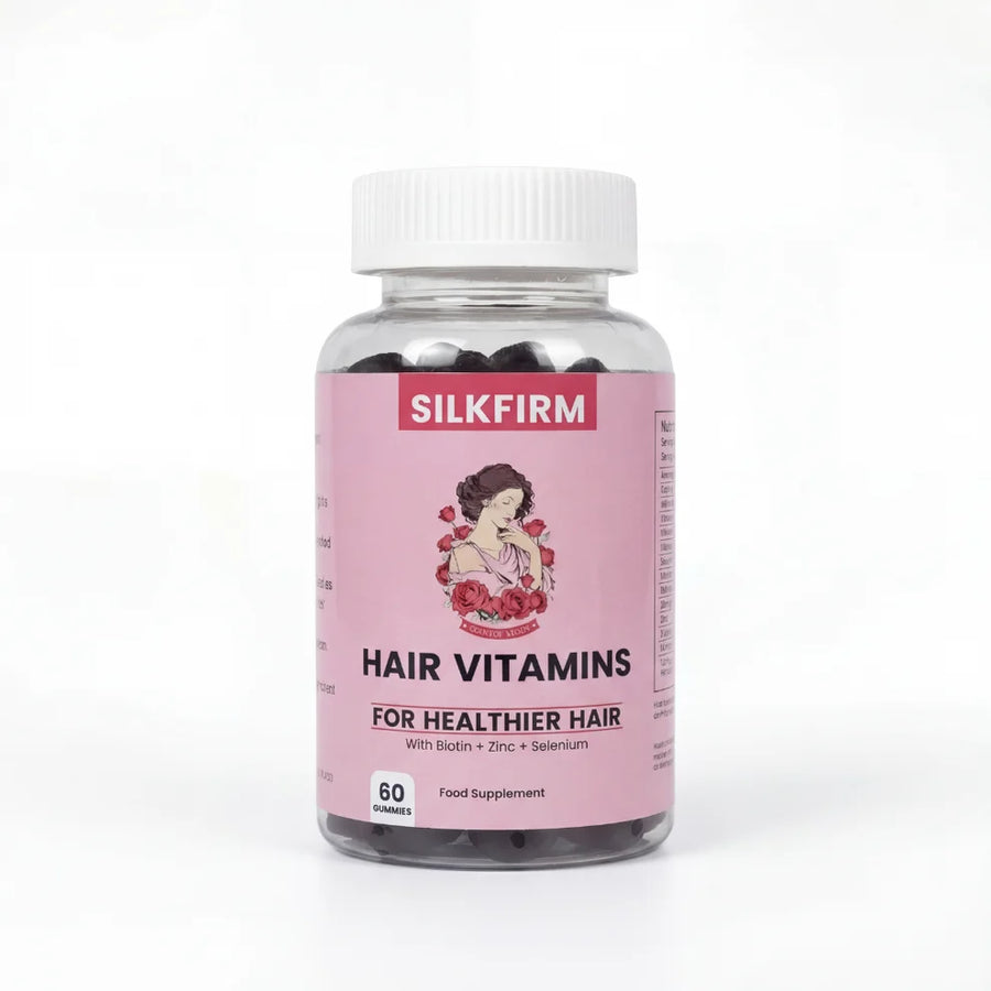 Silkfirm Hair Vitamins Gummies - Watermelon Flavour (60 Gummies)