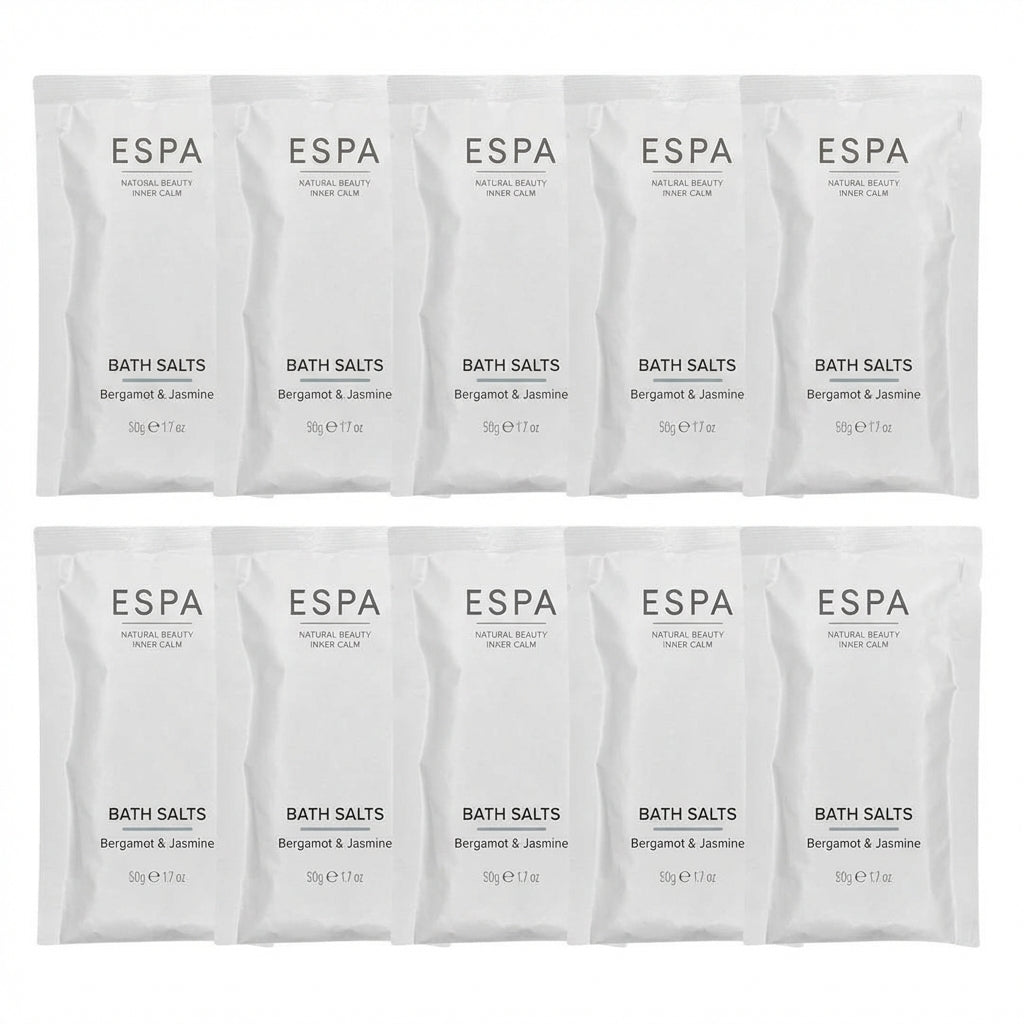 ESPA Bergamot & Jasmine Bath Salts - 10 X 50g