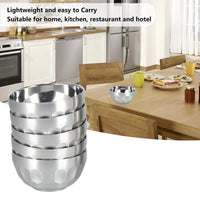 Thumbnail for 10pcs Stainless Steel Double Wall Heat Insulated Bowls - liquidation.store