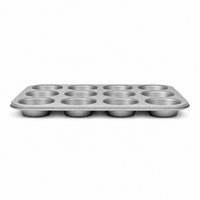 12 Cup Shallow Bun Tins - 2 Pack - liquidation.store