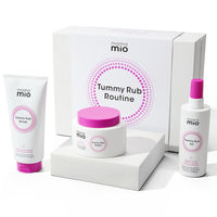 Mama Mio Tummy Rub Routine 3-piece pregnancy skincare set