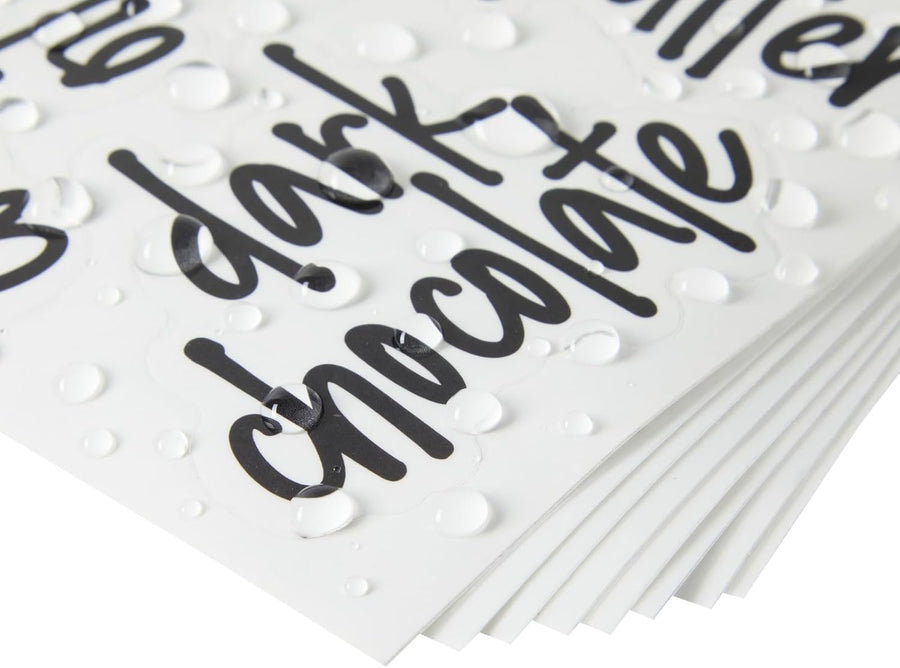 170 Keto Kitchen Pantry Labels for Food Storage Containers - Black Script - liquidation.store