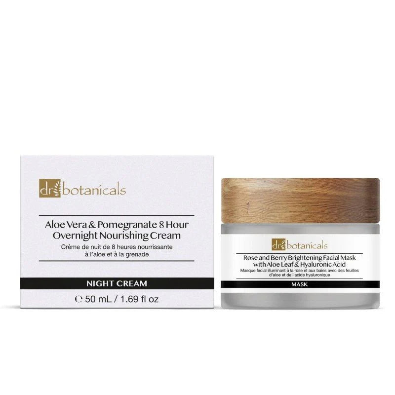 Dr Botanicals Aloe Vera And Pomegranate Overnight Nourishing Cream 50ml