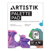 Artistik Tear-Off Palette Pad 12