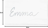 20 - Pack of Rectangular Acrylic Wedding Place Cards - 9x5cm Each - liquidation.store