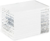 20 - Pack of Rectangular Acrylic Wedding Place Cards - 9x5cm Each - liquidation.store