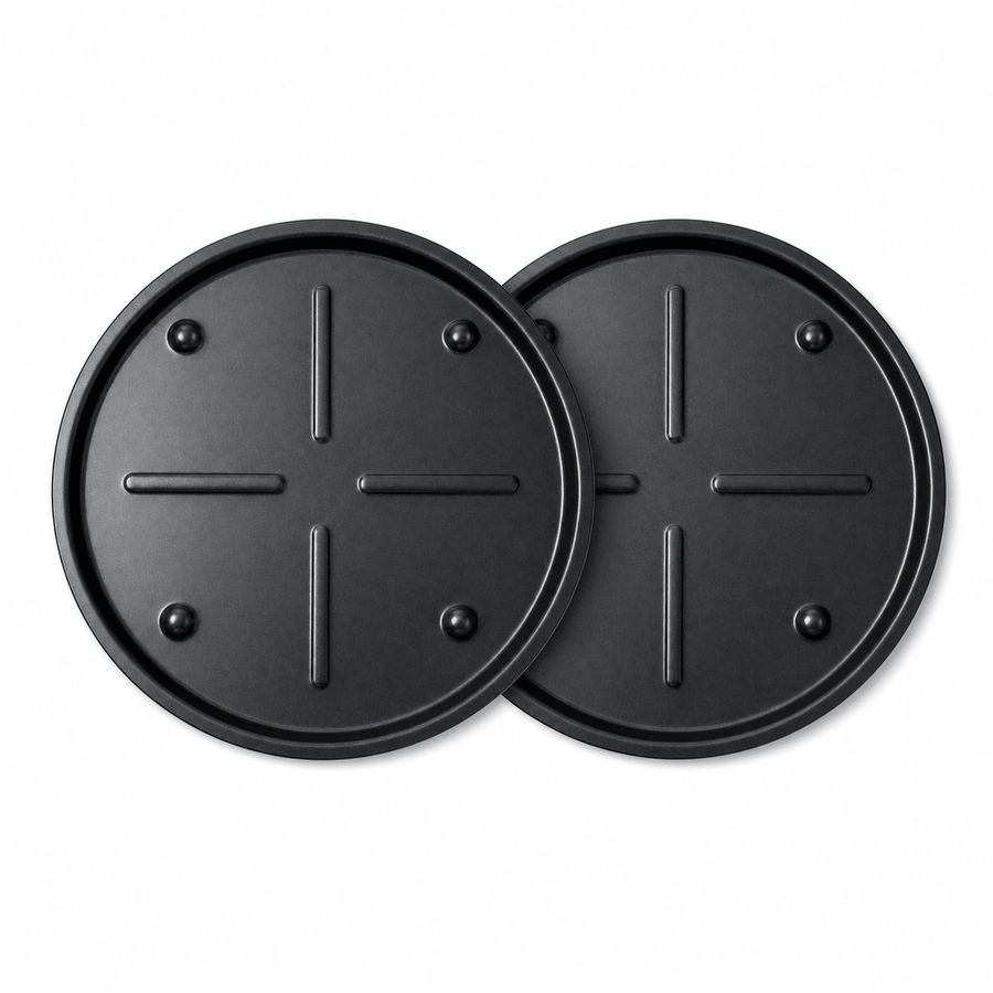 28cm Non Stick Pizza Tray - 2 Pack - liquidation.store