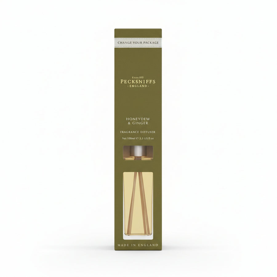 PECKSNIFF'S Honeydew & Ginger Fragrance Reed Diffuser 100ml