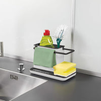Thumbnail for 3 - in - 1 Kitchen Stand Caddy, Organise, Space saver - Green/White - liquidation.store