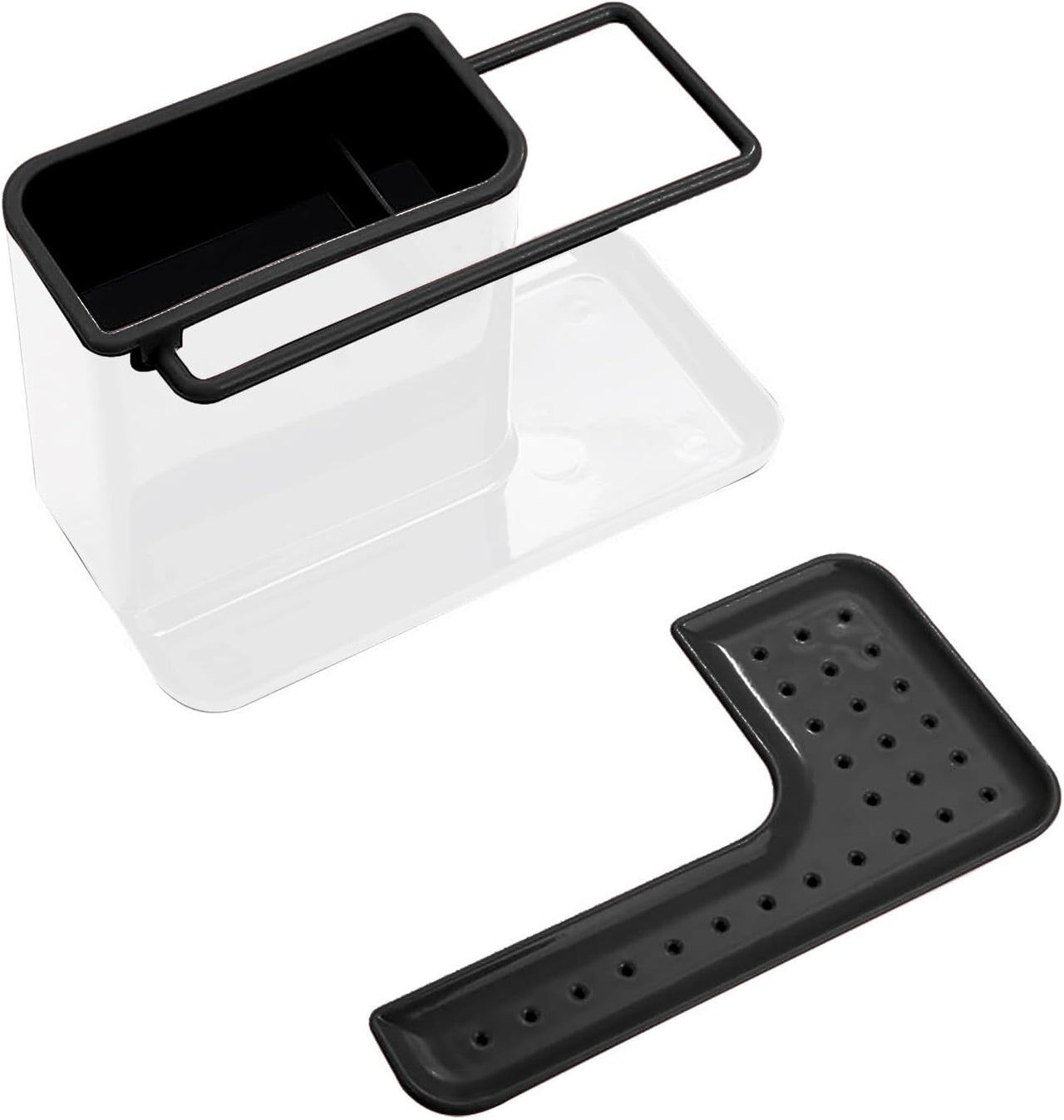 3 - in - 1 Kitchen Stand Caddy, Organise, Space saver - Green/White - liquidation.store