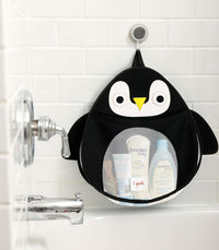 Thumbnail for 3 Sprouts Baby Bath Toy Bag for Bath Toys - Penguin - liquidation.store