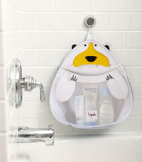 Thumbnail for 3 Sprouts Baby Bath Toy Bag for Bath Toys - Polar Bear - liquidation.store