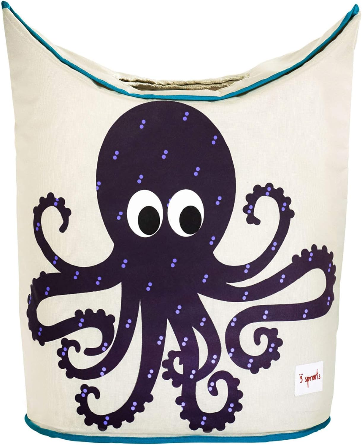 3 Sprouts Laundry Hamper Bin - Octopus - liquidation.store