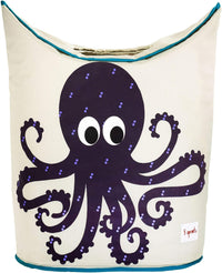 Thumbnail for 3 Sprouts Laundry Hamper Bin - Octopus - liquidation.store