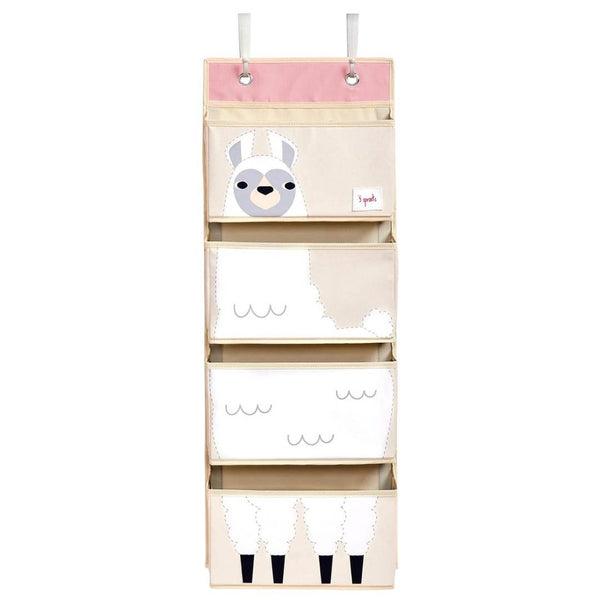 3 Sprouts Over Door Storage Organiser - Llama - liquidation.store