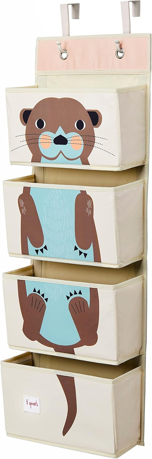 3 Sprouts Over Door Storage Organiser - Otter - liquidation.store