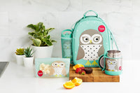 Thumbnail for 3 Sprouts Stainless Steel Food Flask and Spork for kids - Owl - liquidation.store