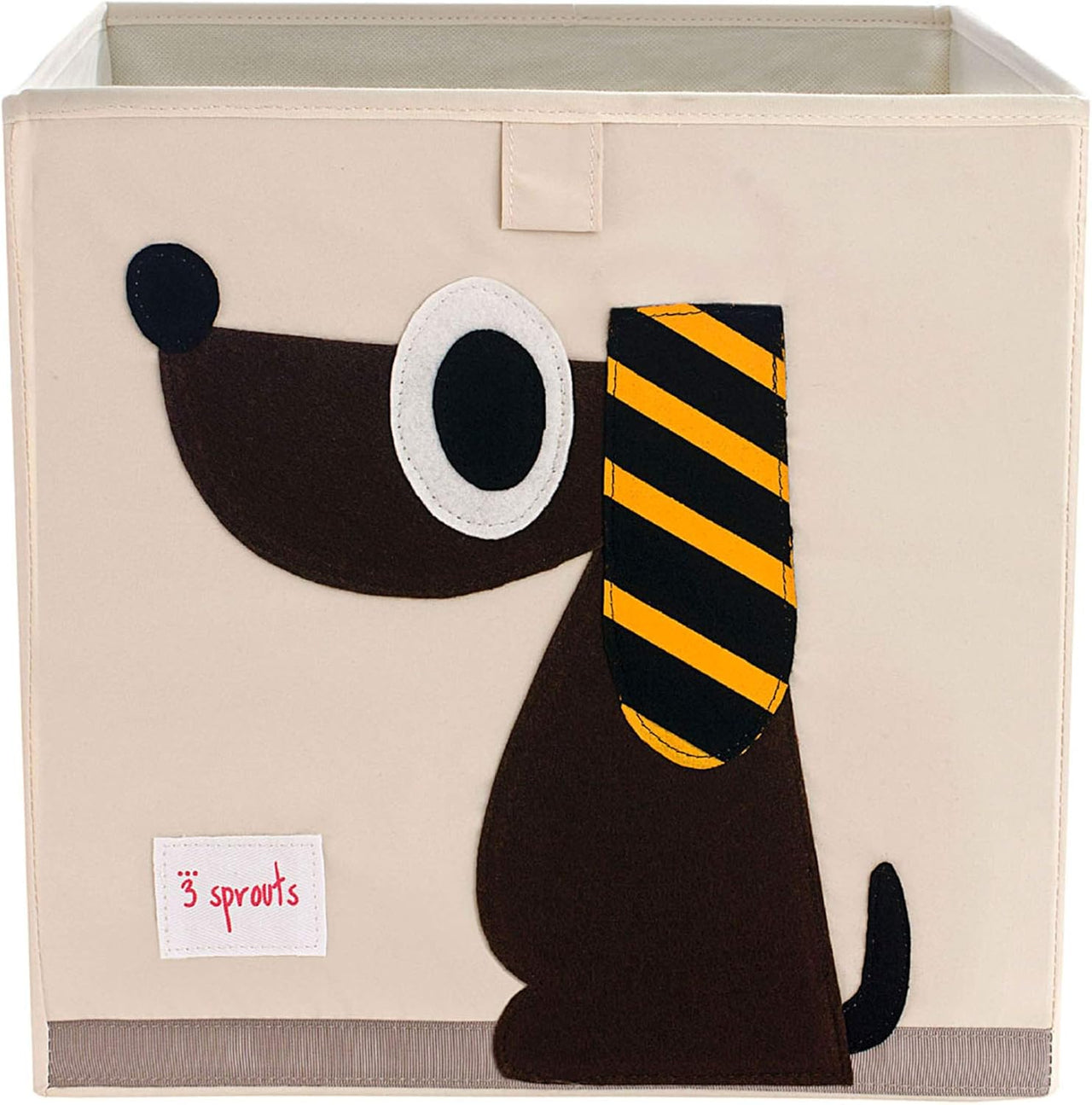 3 Sprouts Toy Storage Cube - Dog - liquidation.store