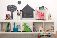 Thumbnail for 3 Sprouts Toy Storage Cube - Dragon - liquidation.store