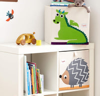 Thumbnail for 3 Sprouts Toy Storage Cube - Dragon - liquidation.store