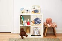 Thumbnail for 3 Sprouts Toy Storage Cube - Hedgehog - liquidation.store