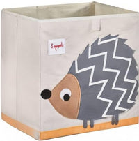 Thumbnail for 3 Sprouts Toy Storage Cube - Hedgehog - liquidation.store