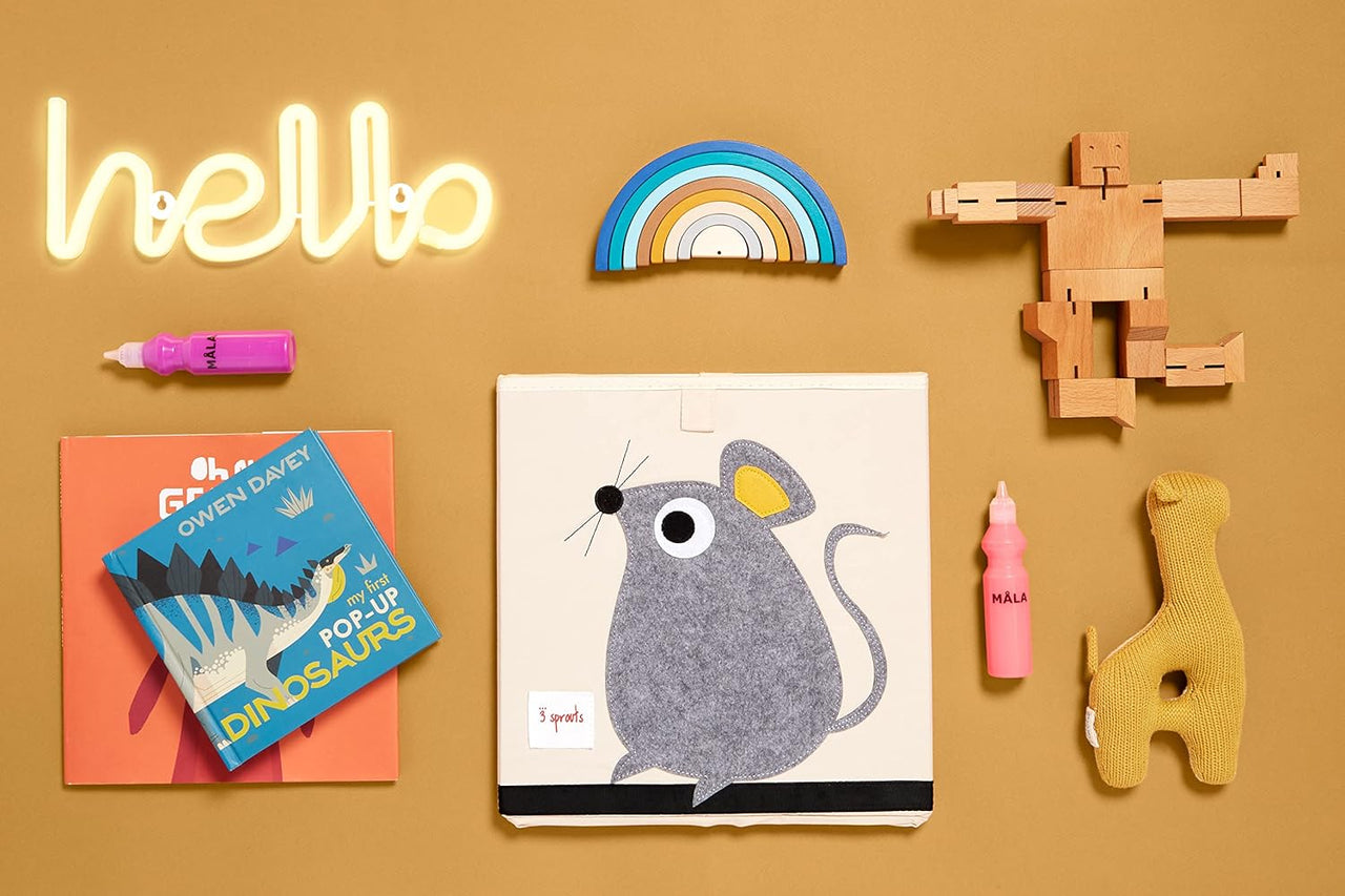 Sprouts Toy Storage Cube Mouse – - Main Image