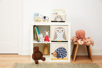 Thumbnail for 3 Sprouts Toy Storage Cube - Owl - liquidation.store