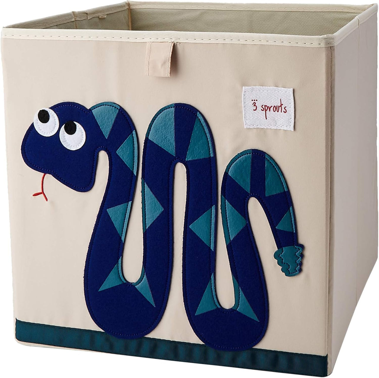 3 Sprouts Toy Storage Cube - Snake - liquidation.store