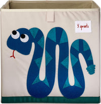 Thumbnail for 3 Sprouts Toy Storage Cube - Snake - liquidation.store