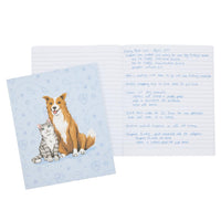 4 Pack Cat & Dog Veterinarian Journal - Lined Pink/Blue - liquidation.store