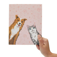 4 Pack Cat & Dog Veterinarian Journal - Lined Pink/Blue - liquidation.store