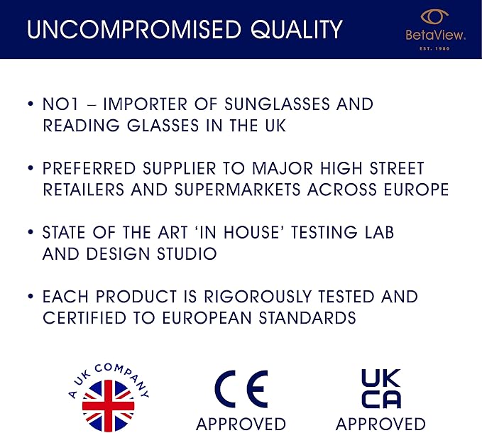 4 Pack Reading Glasses With UV Protection Unisex (+2.00) - liquidation.store