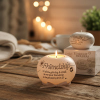 Said with Sentiment Tealight Holder - Friendship