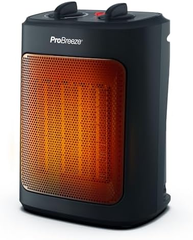 Pro Breeze 1800W Mini Ceramic Fan Heater