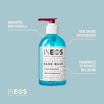 INEOS Sea Minerals Protective Hand Wash - 250ml X 6