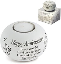 Said with Sentiment Happy Anniversary Tealight Holder