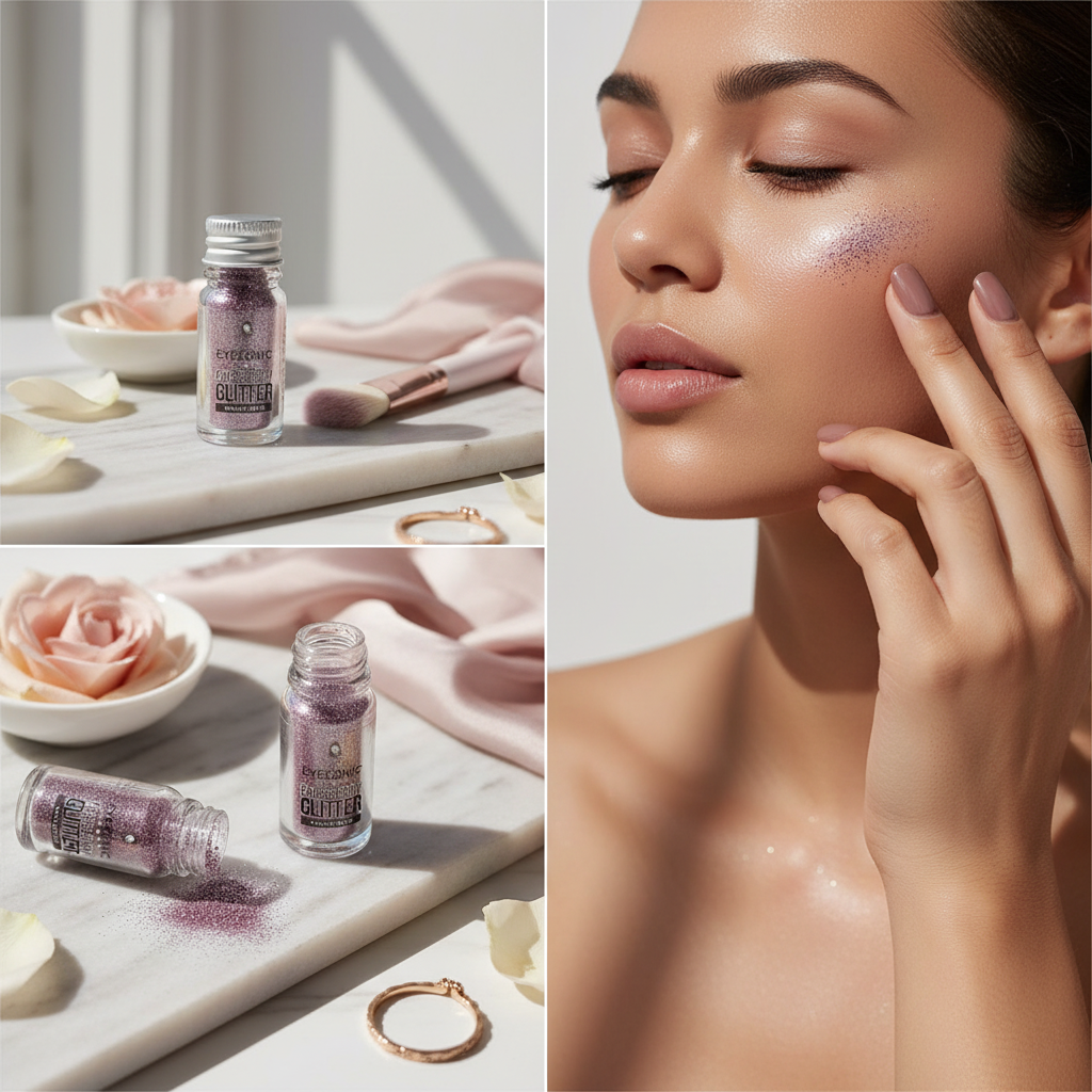 I AM Eyeconic Mauve Over Face & Body Glitter 4g