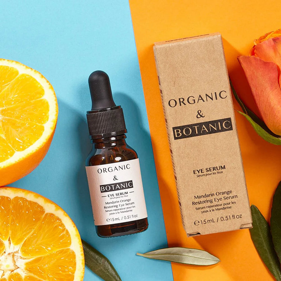 Organic & Botanic Mandarin Orange Restorative Eye Serum 15ml