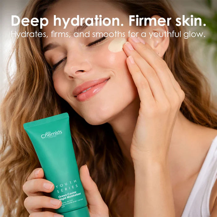 Skin Chemist Youth Series Green Caviar Night Moisturiser 50ml