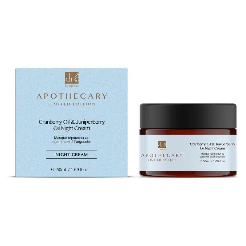Dr Botanicals Cranberry & Juniperberry Oil Night Cream 50ml