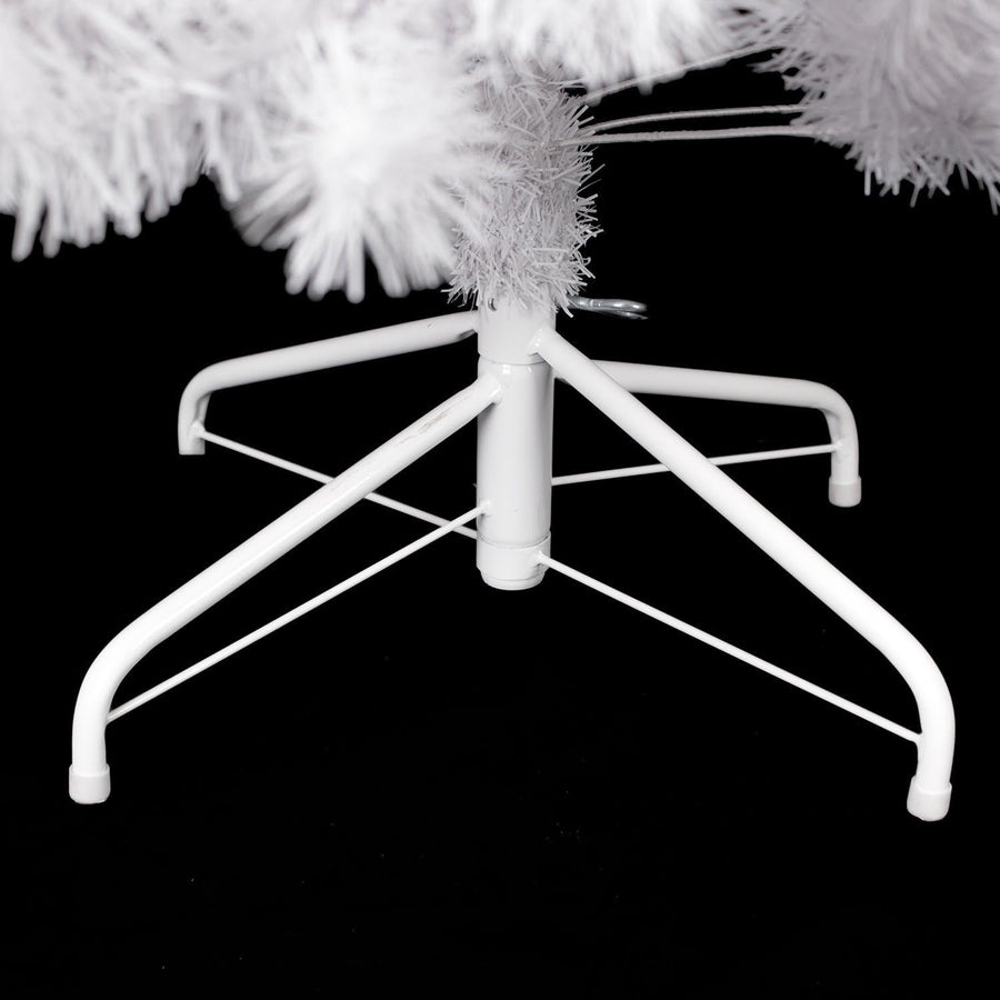 4FT Alaskan Pine White Artificial Bushy Christmas Tree - 230 Tips - liquidation.store