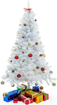 Thumbnail for 4FT Alaskan Pine White Artificial Bushy Christmas Tree - 230 Tips - liquidation.store
