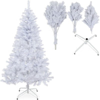 Thumbnail for 4FT Alaskan Pine White Artificial Bushy Christmas Tree - 230 Tips - liquidation.store