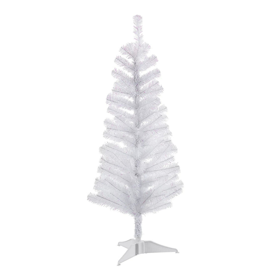 4ft Orelle Iridescent White Full Artificial Christmas Tree - liquidation.store