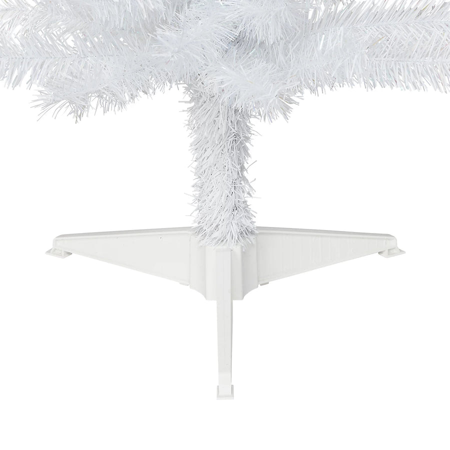 4ft Orelle Iridescent White Full Artificial Christmas Tree - liquidation.store