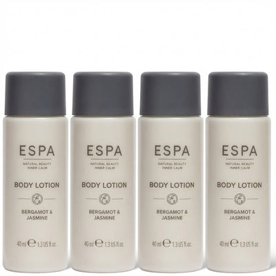 ESPA Bergamot & Jasmine Body Lotion - 40ml X 4